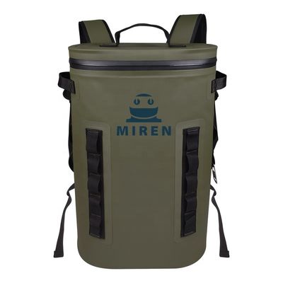 Miękki plecak Cooler w kolorze Army Green do uprawiania turystyki pieszej w golfa