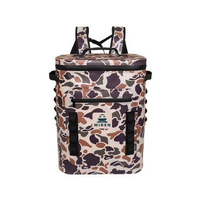 Outdoor TPU 36 Can Cooler Bag, kamuflaż Cooler Backpack do wędrówek na kempingu