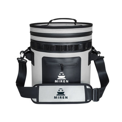 25 Pudełko Ciemno-Szary Okrągły Chłodnik Wodoszczelny i Wodoszczelny Miękki Chłodnik Do Przygód Na Zewnątrz